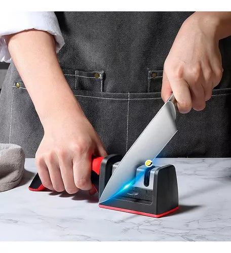 Afilador De Cuchillos Tijeras Navajas Acero Inoxidable