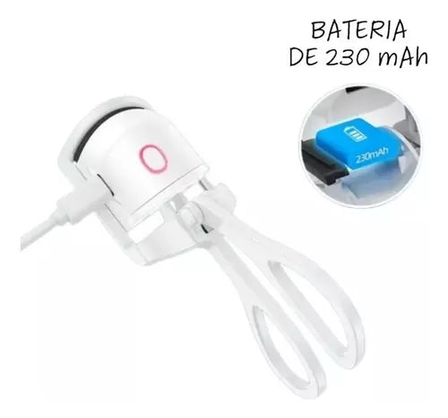 Rizador de Pestañas Eléctrico Recargable USB – Curvado Natural y Duradero 👁️