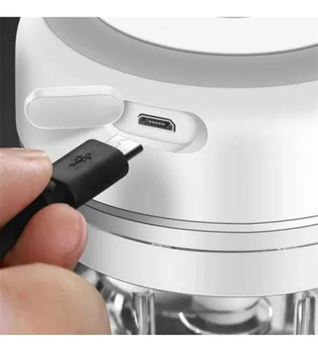 Picatodo Portátil Recargable Carne Verduras Mini Picador