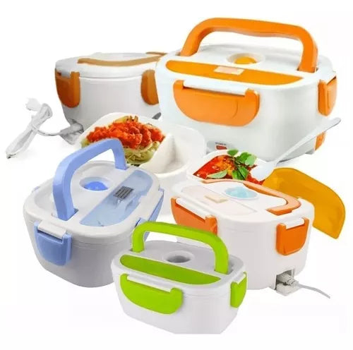 Lonchera Eléctrica Portacomida Térmica Practica Y Elegante