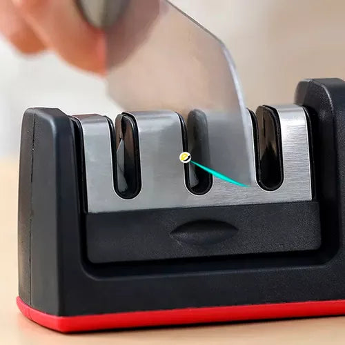 Afilador De Cuchillos Tijeras Navajas Acero Inoxidable