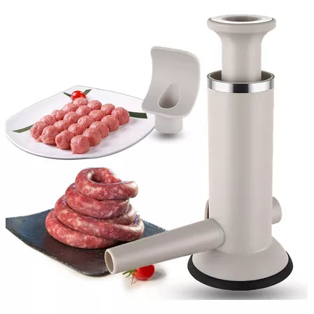 Maquina Embutidor Carne Salchichas Embutidos Manual 2 En 1