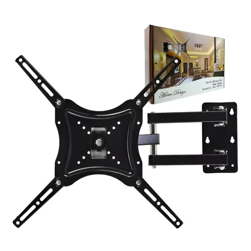 Base Soporte Para Tv De 14 Hasta 55 Pulgadas 50kg Brazo Tv Color Negro