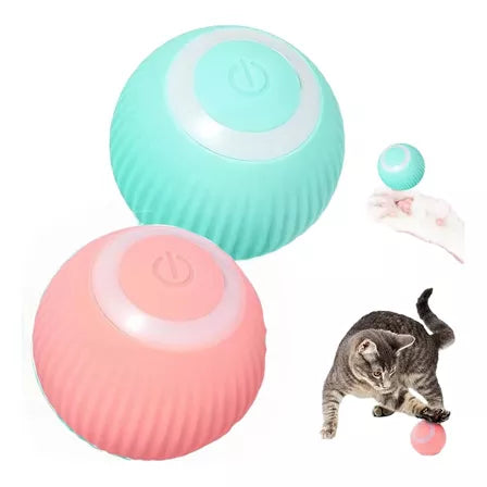 Bola Interactiva para Gatos 🐱 Recargable y Automática