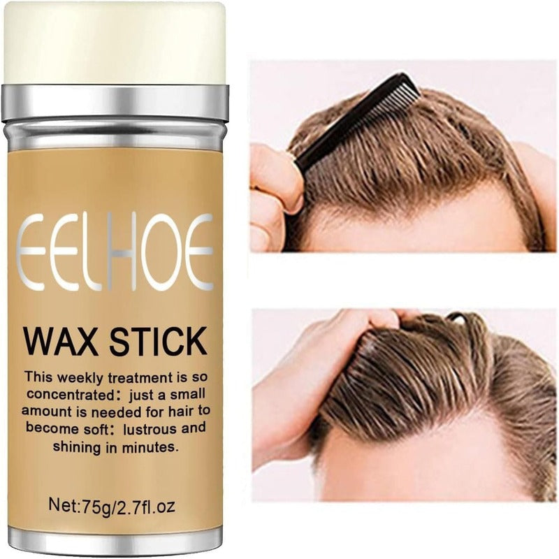 Barra de cera fijadora para friz del cabello unisex