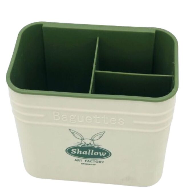 (1)Organizador cubiertos y utencilios decorativo cocina baño