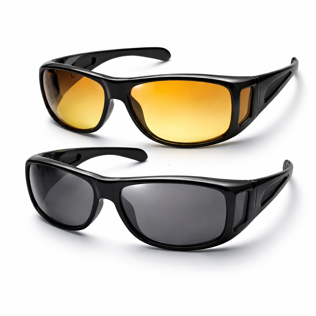 Gafas de Conducción Nocturna HD Vision 🌙 Reduce Reflejos y Mejora la Visibilidad
