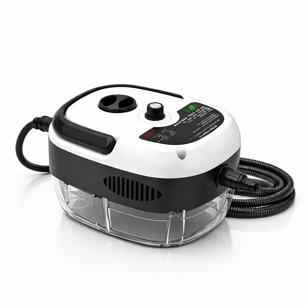 Limpiador a Vapor Hombasing 2500W 1L 6 Velocidades Uso Doméstico