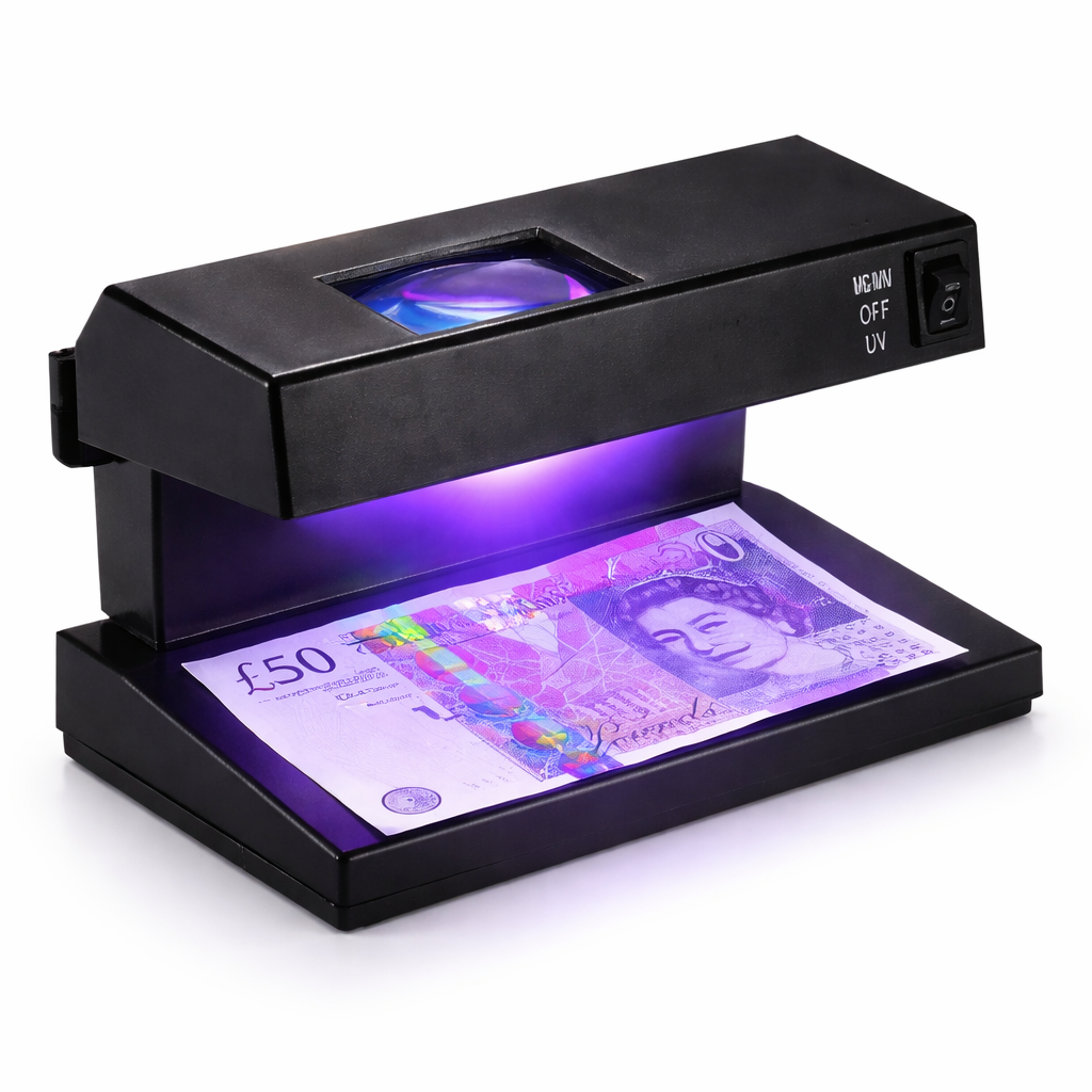 Detector de Billetes Falsos 💵 Protección Segura y Rápida