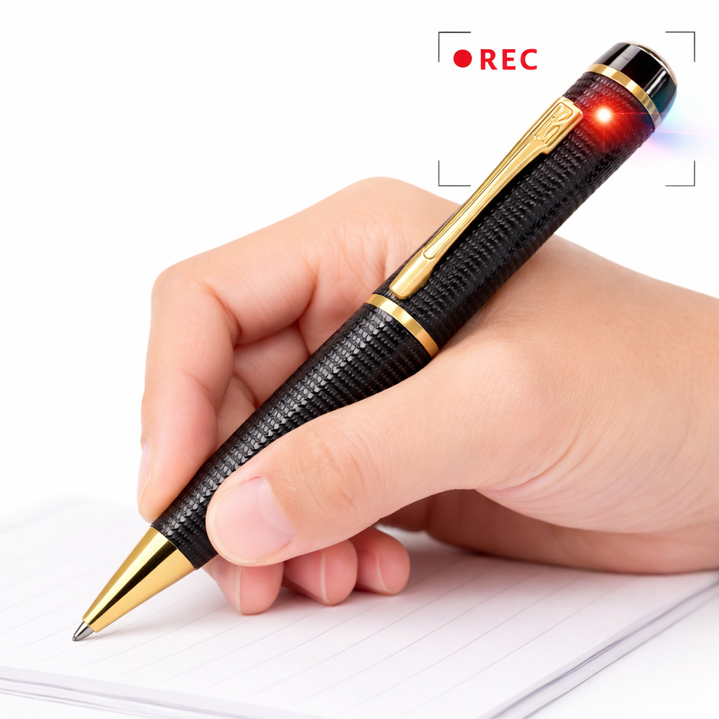 Bolígrafo con Cámara HD 🖊️📷 Grabación Discreta de Video y Fotos