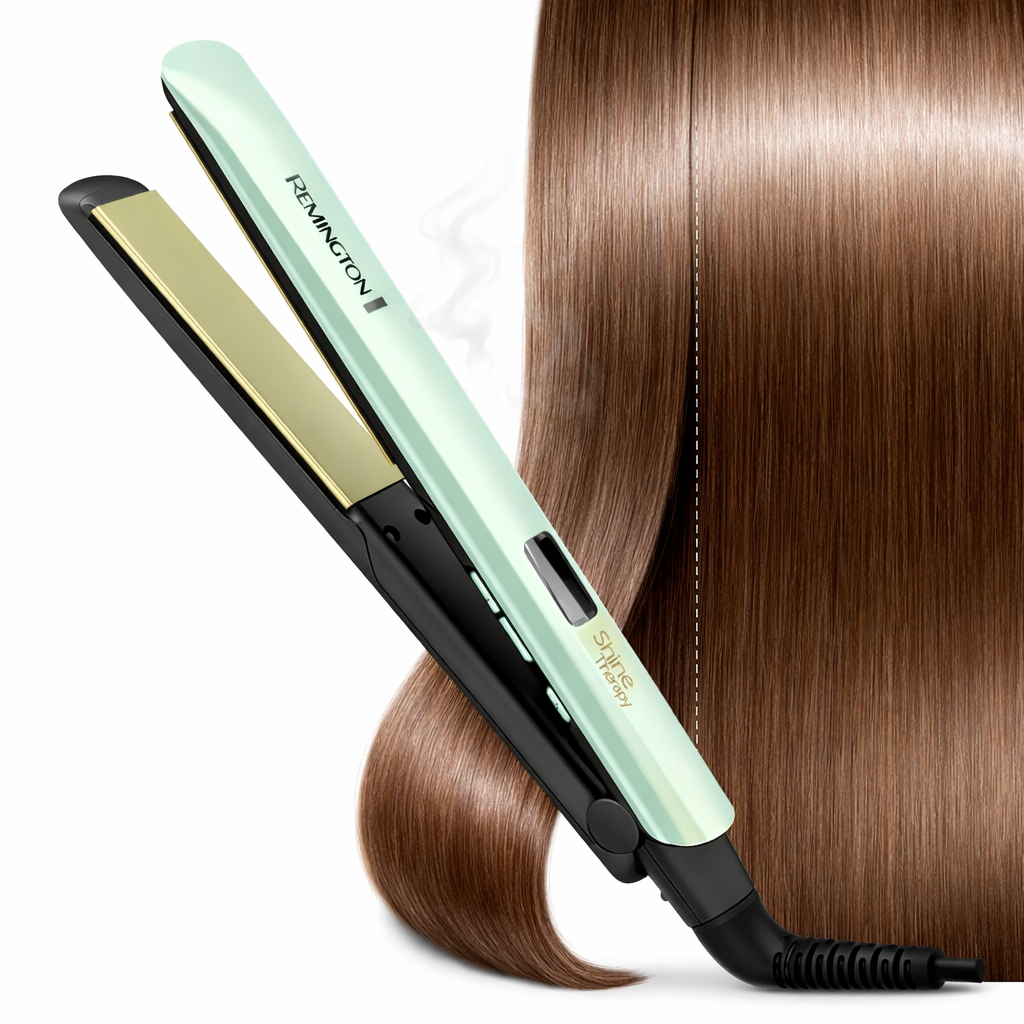 Plancha Alisadora Remington Therapy con Aguacate 🥑 Cuidado y Brillo