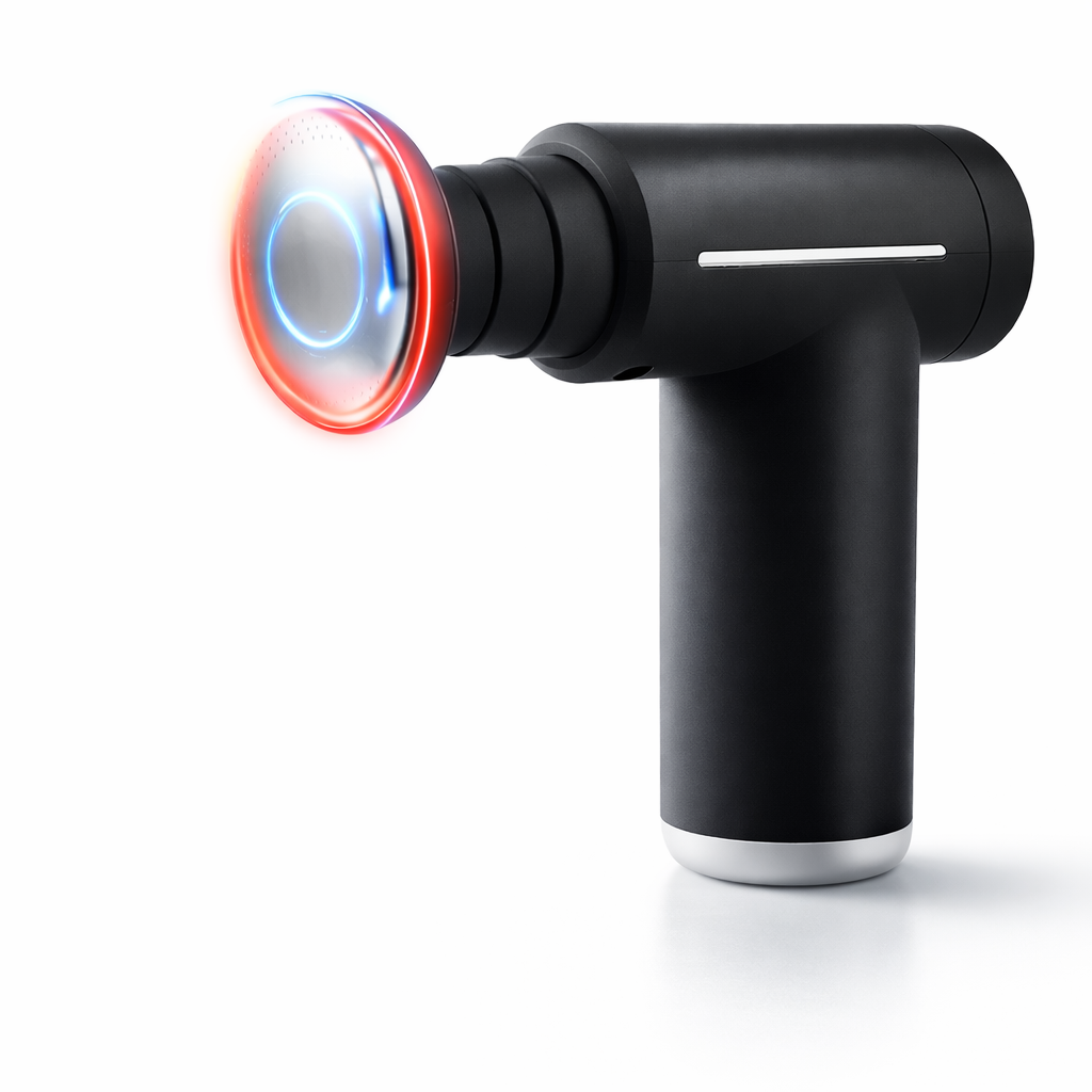 💆♂️🔥❄ Pistola de Masaje – Terapia Calor & Frío para Alivio Muscular