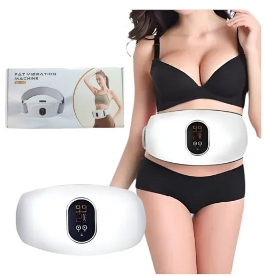 Cinturón Masajeador Abdominal con Vibración 💆♀️ Relajación y Tonificación en Casa