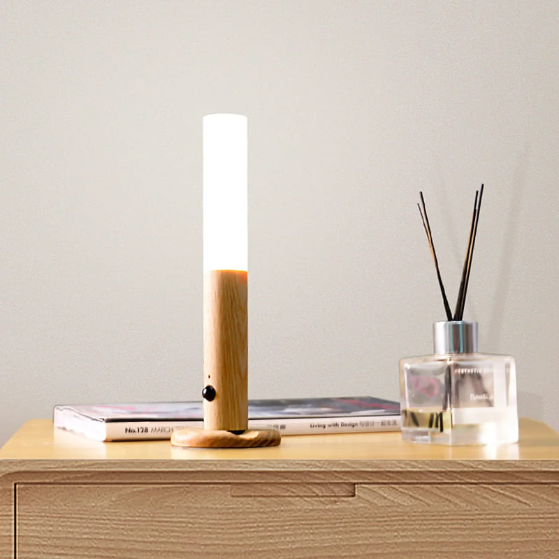 Lámpara de Mesa Recargable con Sensor de Movimiento 💡 Luz LED Inalámbrica