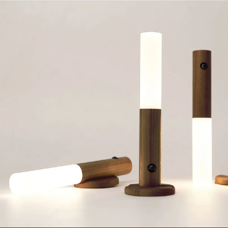 Lámpara de Mesa Recargable con Sensor de Movimiento 💡 Luz LED Inalámbrica