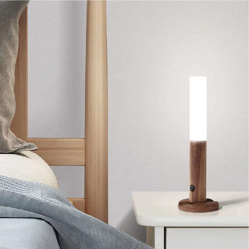 Lámpara de Mesa Recargable con Sensor de Movimiento 💡 Luz LED Inalámbrica