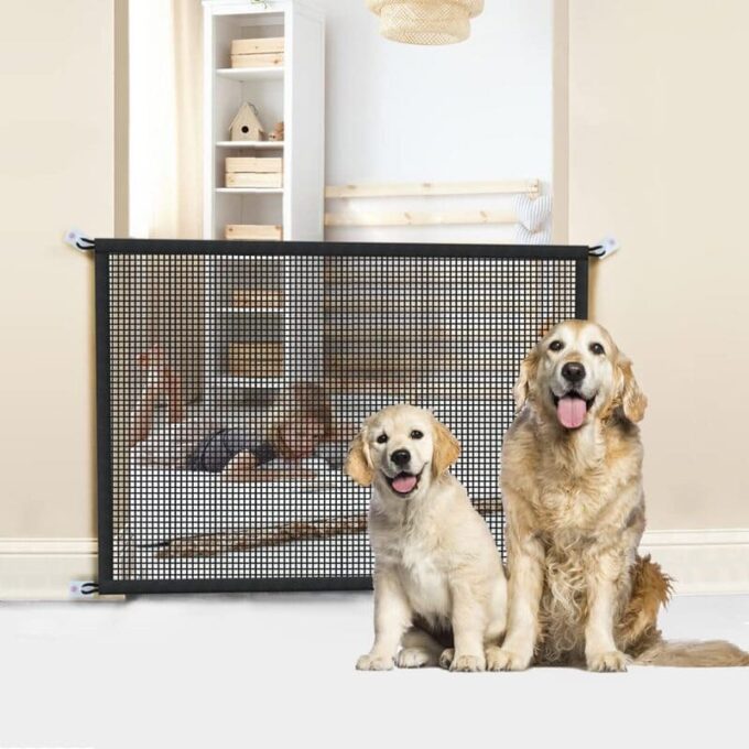 Malla de Seguridad para Bebés y Mascotas 🛡️ Protege Puertas y Escaleras