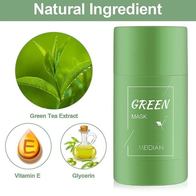 (1)Mascarilla facial Meidian de rodillo para piel