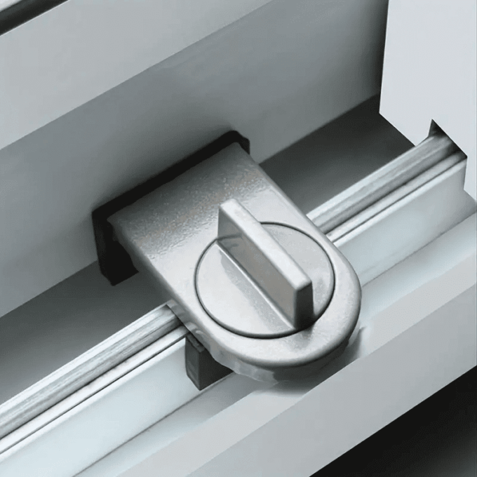 Seguro para cerradura seguridad ajustable puertas y ventanas