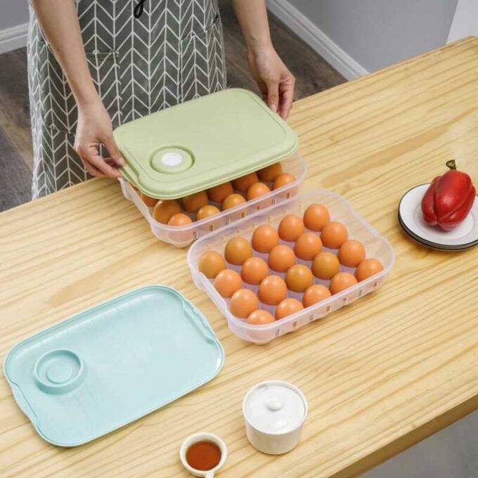 Organizador de huevos *20 . MATERIAL ABS