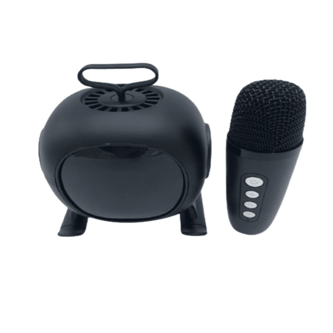 Mini Parlante Karaoke 🎤 Bluetooth con Micrófono Recargable