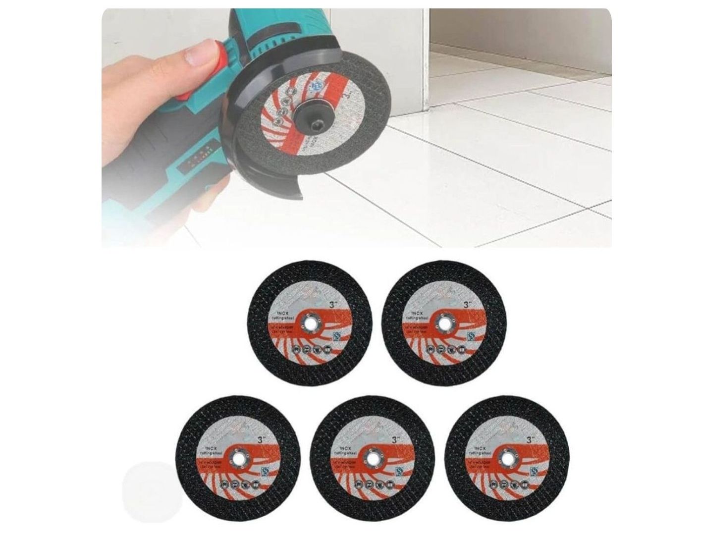 Discos para Mini Pulidora x10 🔧 Kit de Repuesto para Corte, Pulido y Desbaste