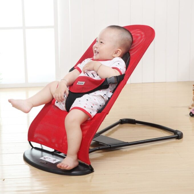 Silla mecedora para bebe practica funda relajante