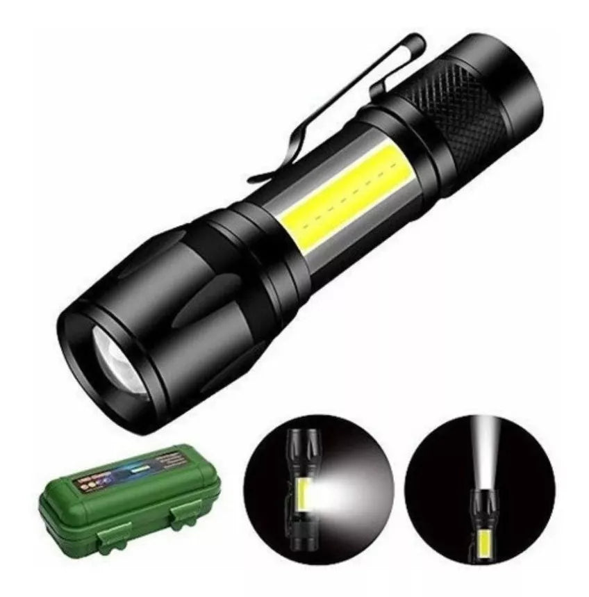 Linterna Táctica de Alta Potencia 🔦 Ilumina Hasta Donde Otras No Llegan