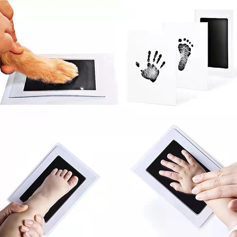 Kit de Huellas para Bebé 👶🖐️ Recuerdo para Toda la Vida