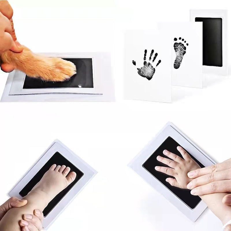 Kit de Huellas para Bebé 👶🖐️ Recuerdo para Toda la Vida