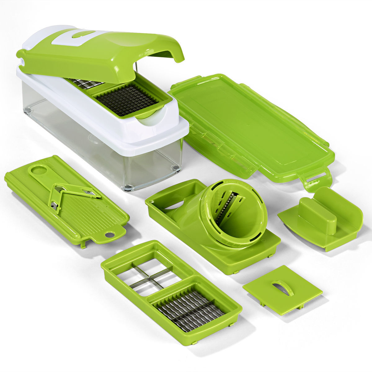 Picatodo Procesador Alimentos Nicer Dicer Ayudante Cocina - zaffary store