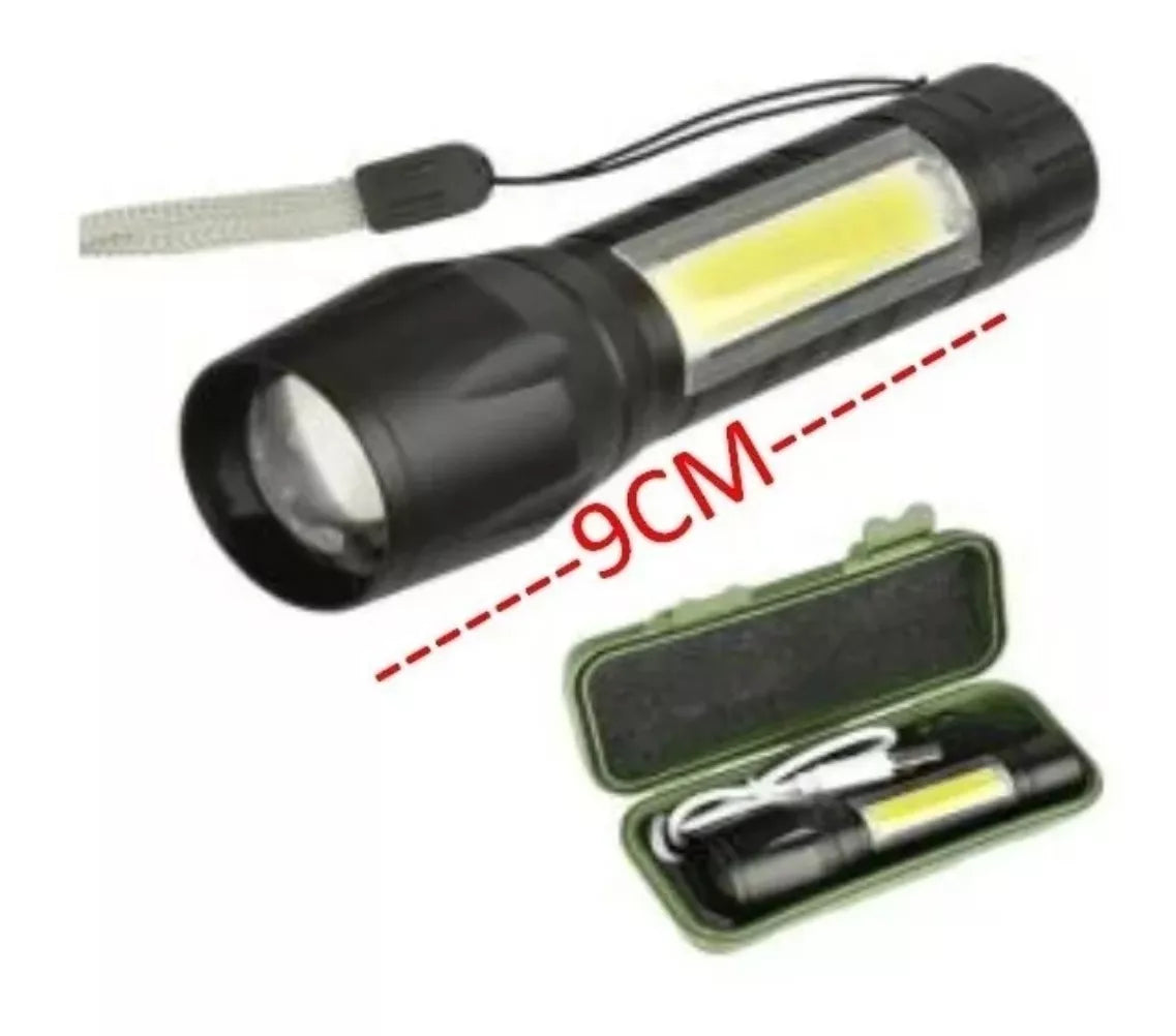 Linterna Táctica de Alta Potencia 🔦 Ilumina Hasta Donde Otras No Llegan