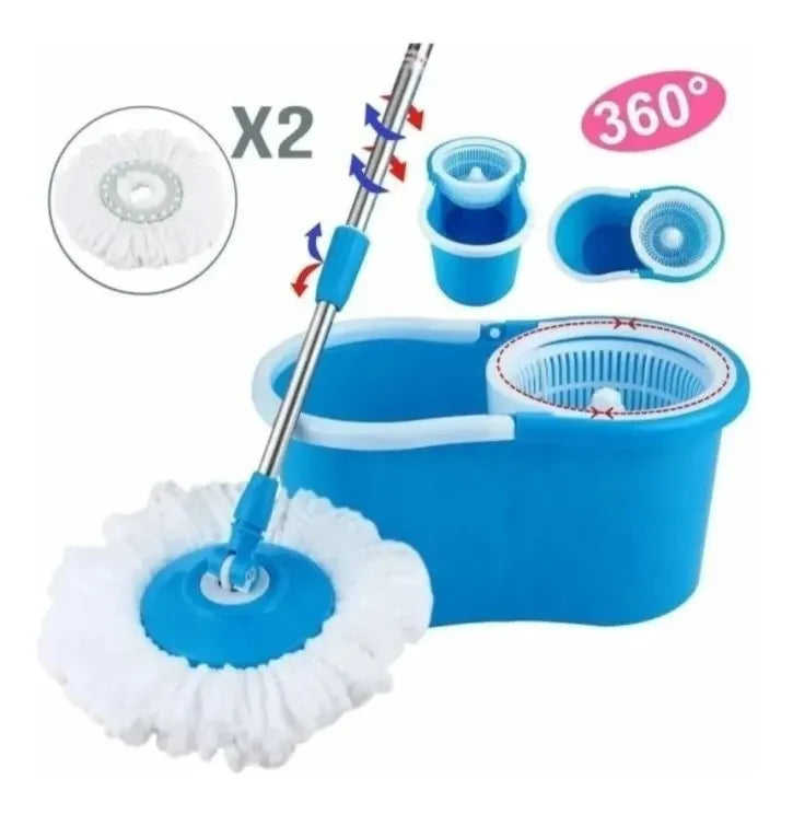 Trapero Mágico Con Balde 360°