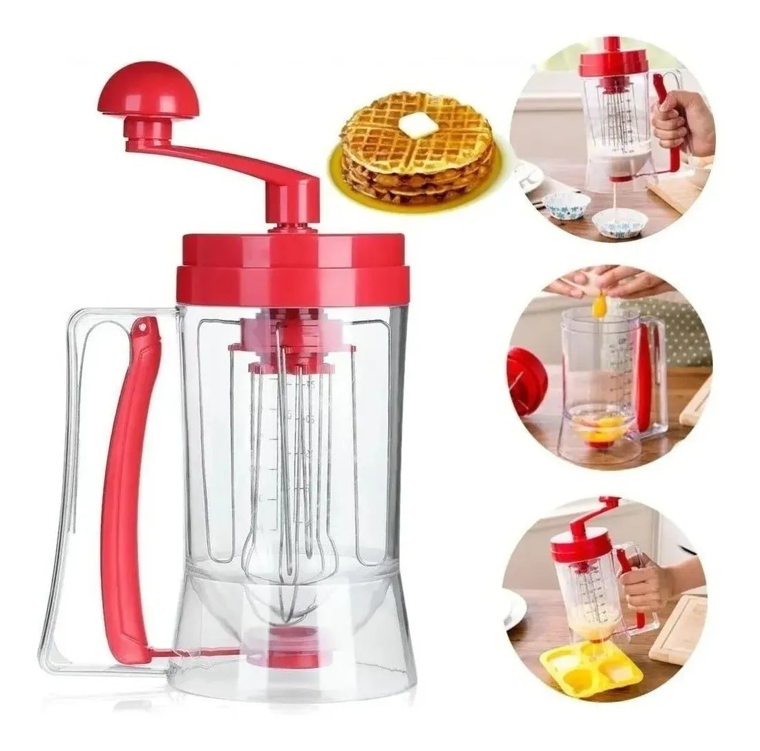 Mezclador Y Dispensador De Mezcla Cupcake Torta Waffles Masa