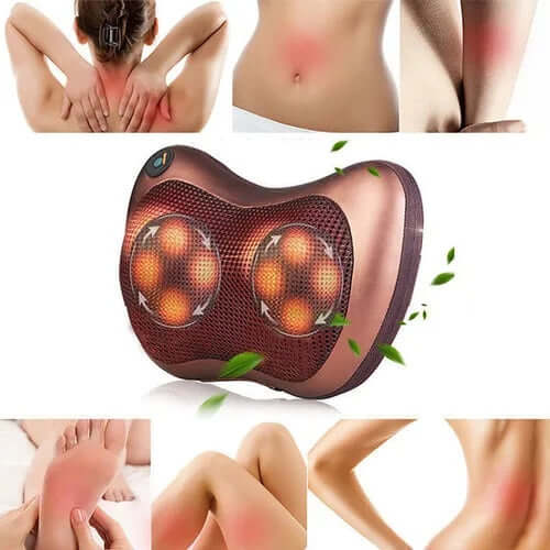 Masajeador Cervical y Espalda 💆♂️ Relaja Músculos y Reduce la Tensión en Minutos