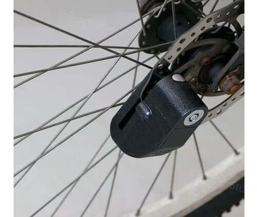 Candado Para Moto Freno De Disco + Alarma Bloqueo Antirrobo