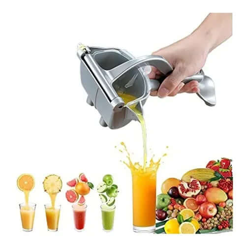 Exprimidor Manual de Naranjas y Frutas 🍊 Extrae Más Jugo Fácil y Rápido