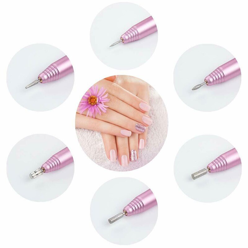 Pulidor de Uñas Profesional 💅 Eléctrico para Manicure y Pedicure