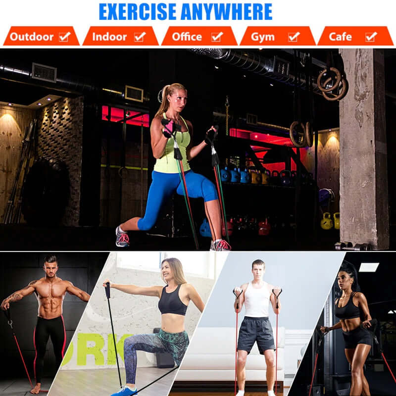 Kit Bandas Tubulares De Resistencia Ejercicio X 11 Piezas