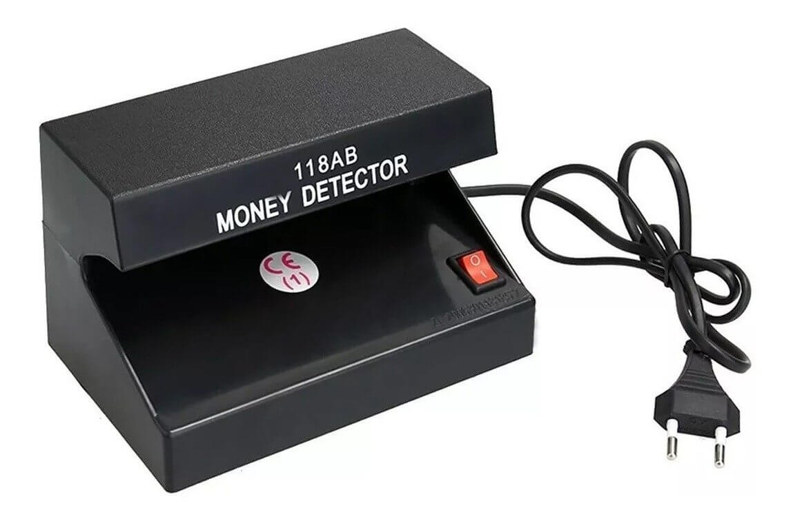 Maquina Detector Probador Revisar Billetes Dinero Falsos - zaffary store