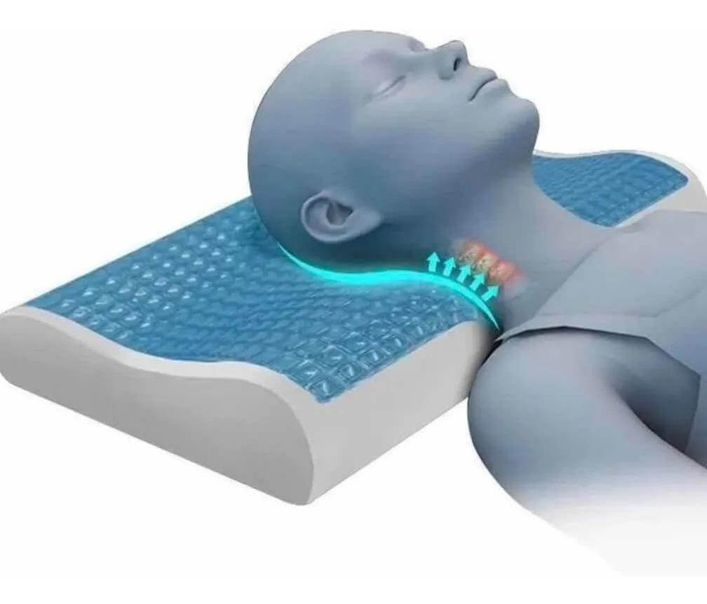 Promocion Almohada Con Gel Refrescante Ortopédica Memory Pillow. - zaffary store