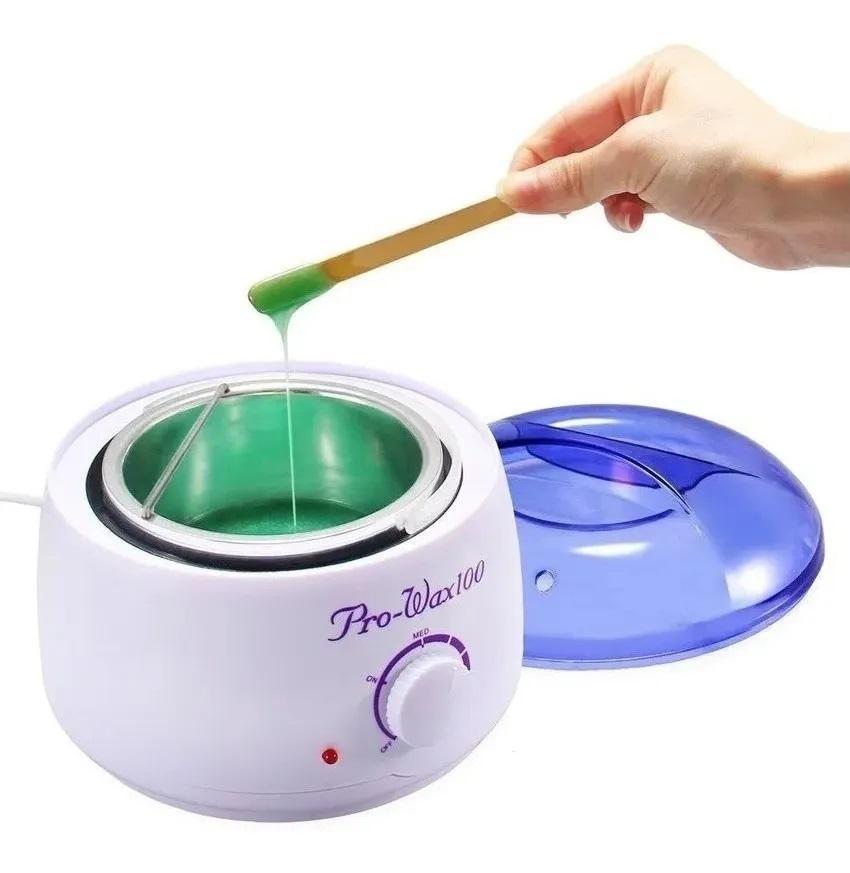Promoción Cera Depilatoria Elastica, Calentador Olla Y Aplicadores - zaffary store