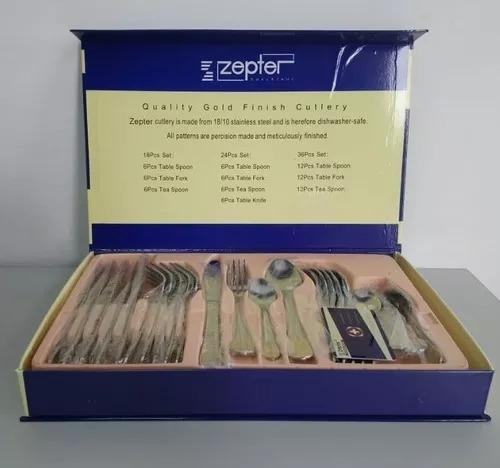 Promoción de Juego De Cubiertos Zepter En Acero - 24 Pcs - zaffary store