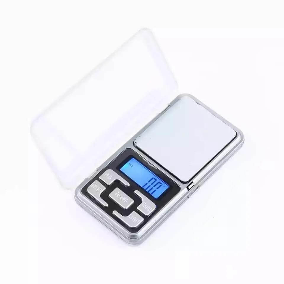 Promoción Gramera Báscula Digital 0.1g 500g Lcd Luz Protector Medida - zaffary store