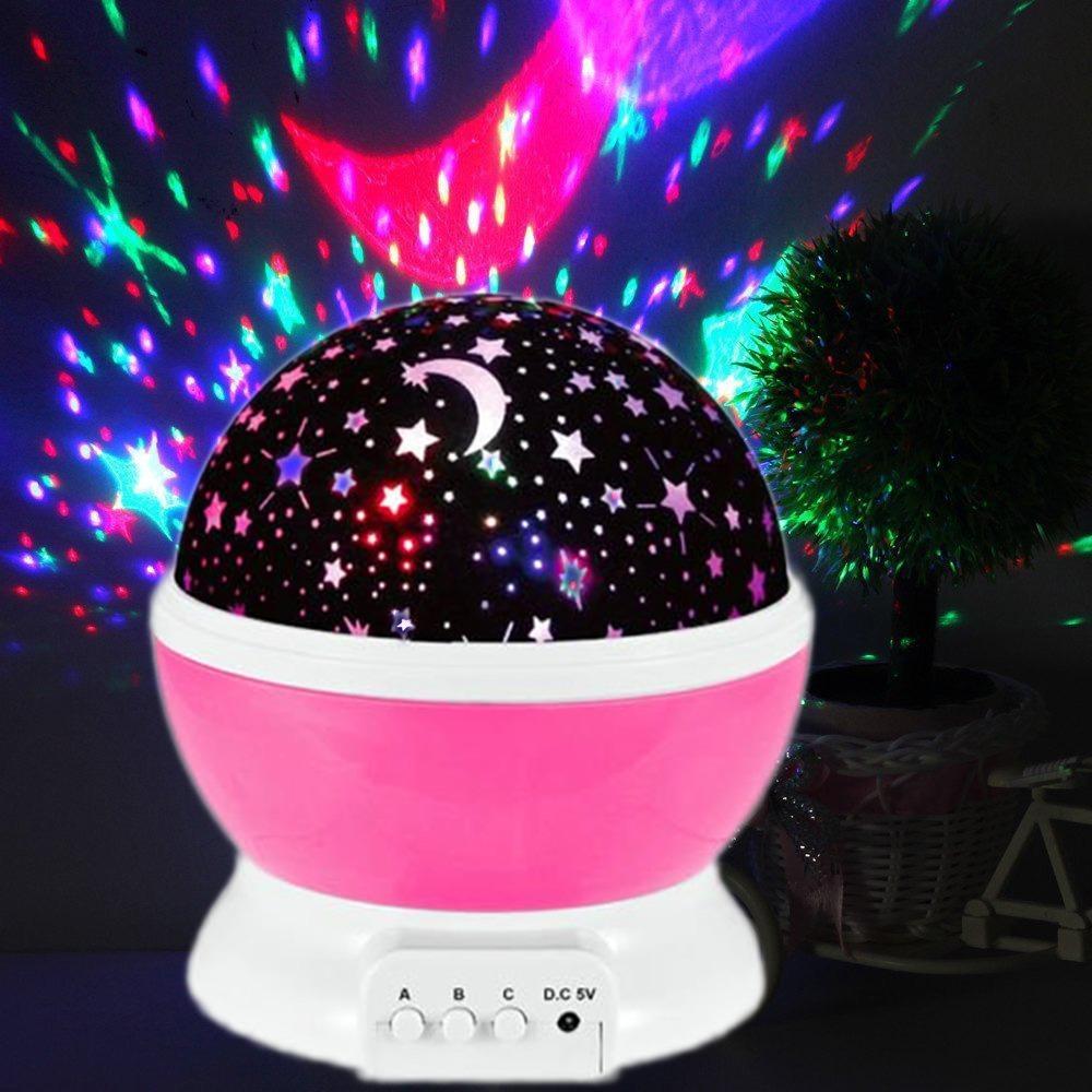 Promoción Lampara Rotatoria Proyector Cielo Estrellas giratoria - zaffary store