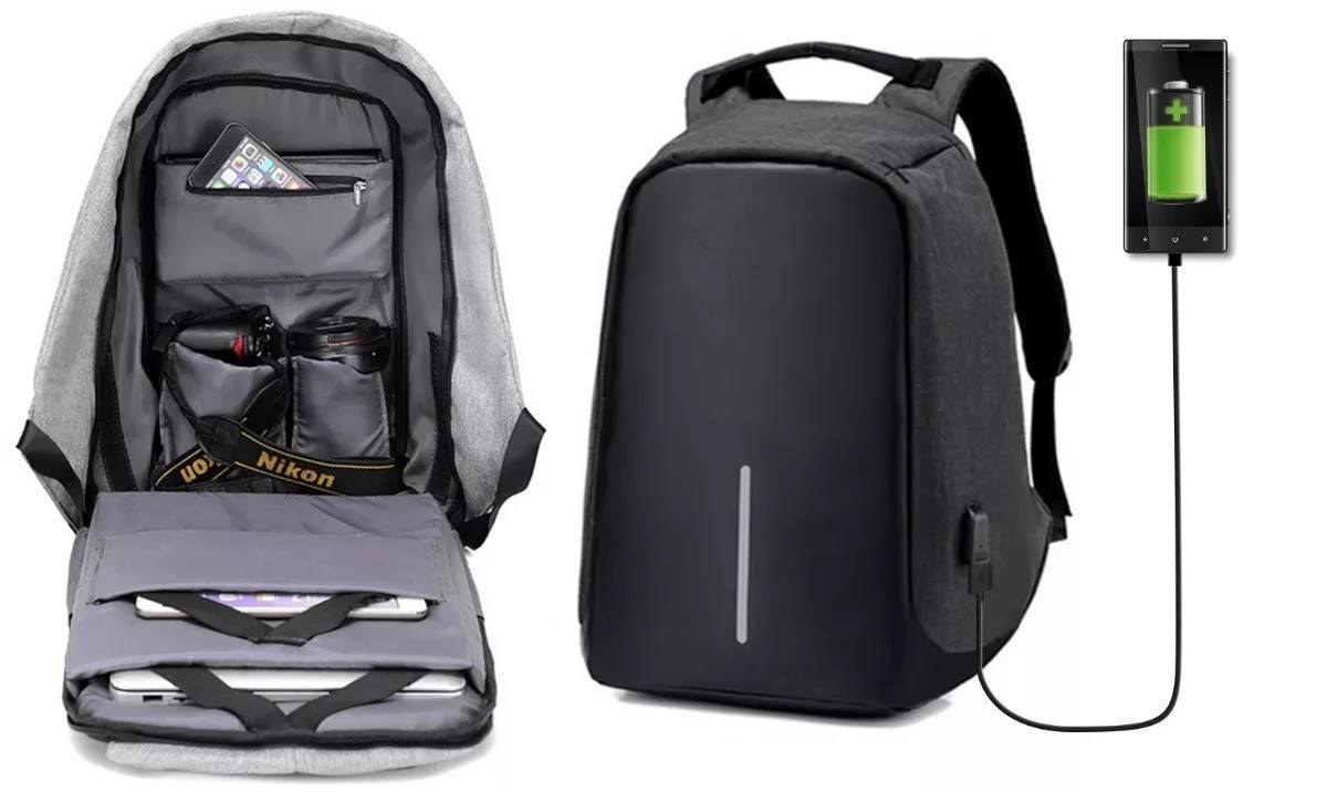 Promocion Maleta- Morral Antirrobo Con Puerto Usb - zaffary store