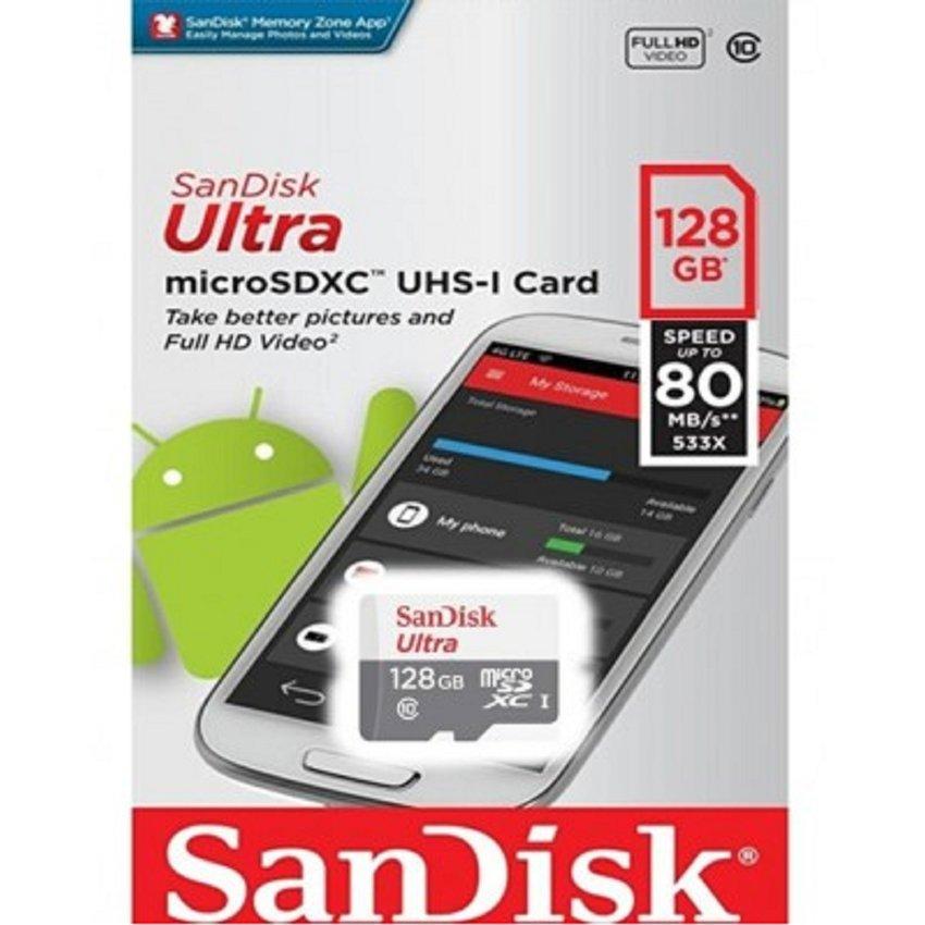 promoción Memoria Micro Sd Sandisk 128gb Clase 10 Original - zaffary store
