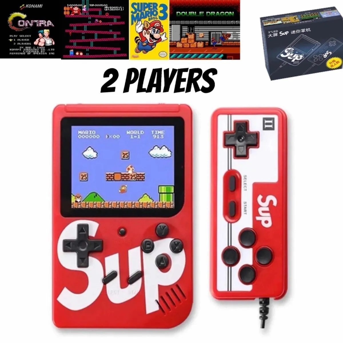 Promoción Mini Consola Retro Con Control 2 Jugadores GameBoy 400 juegos - zaffary store