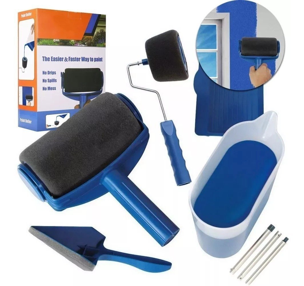 Promoción Paint Roller Rodillo Recargable Para Pintar Fácil Y Limpio. - zaffary store