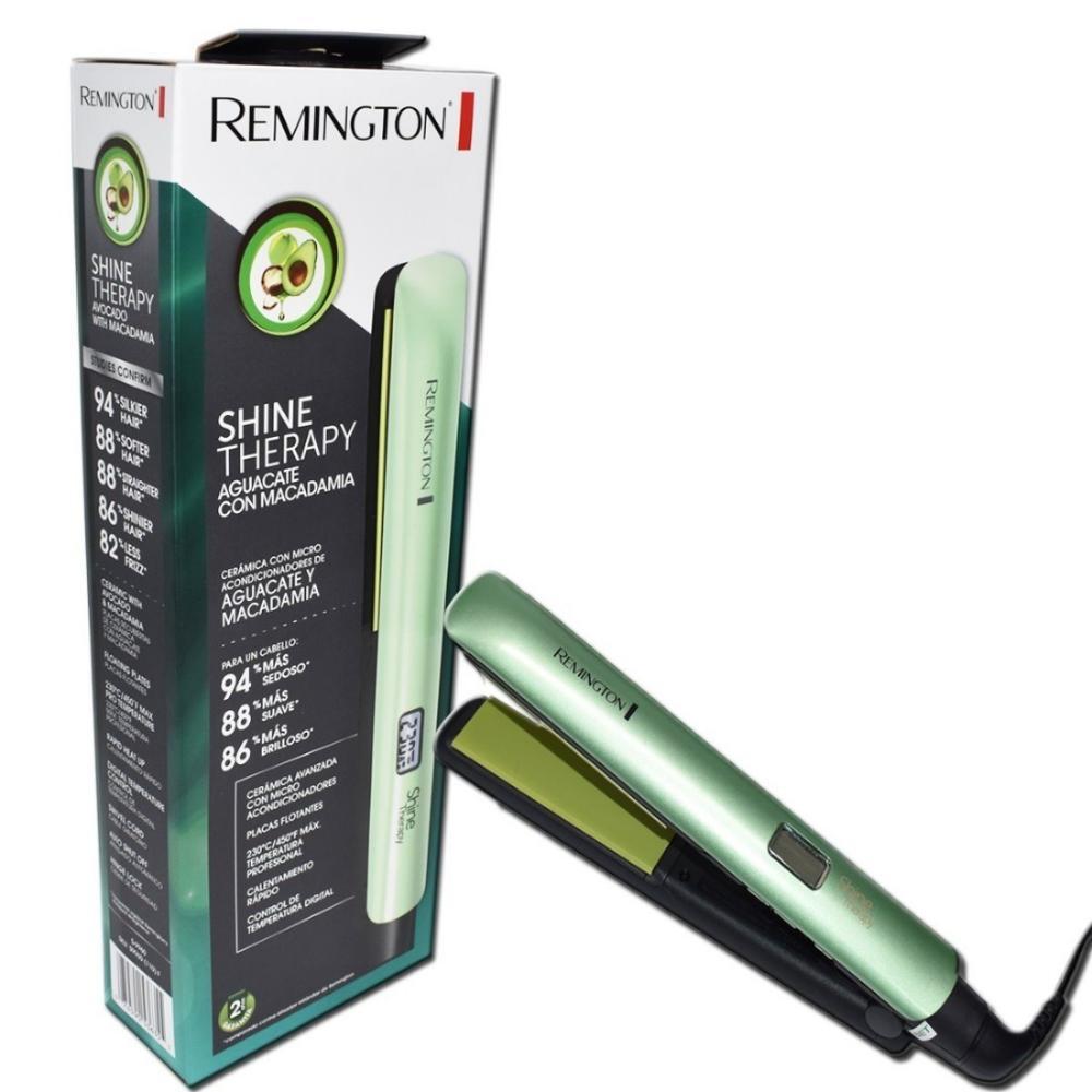 Promocion Plancha Alisadora Cabello Therapy Aguacate Remington S-9960 Generica - zaffary store